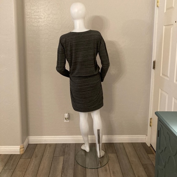 Athleta Avenues Charcoal Gray Dress Small - Picture 10 of 13